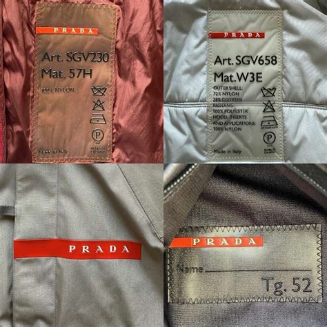 prada tag number